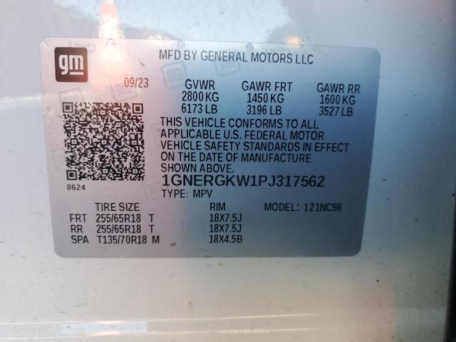Photo 12 VIN: 1GNERGKW1PJ317562 - CHEVROLET TRAVERSE L 