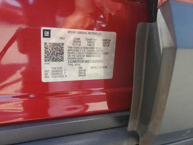 Photo 12 VIN: 1GNERGKW2JJ129852 - CHEVROLET TRAVERSE 