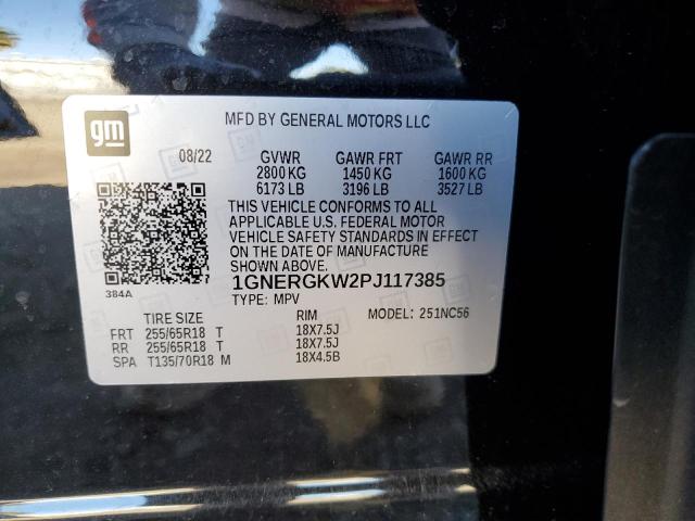 Photo 12 VIN: 1GNERGKW2PJ117385 - CHEVROLET TRAVERSE 