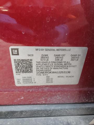 Photo 12 VIN: 1GNERGKW4JJ253136 - CHEVROLET TRAVERSE L 