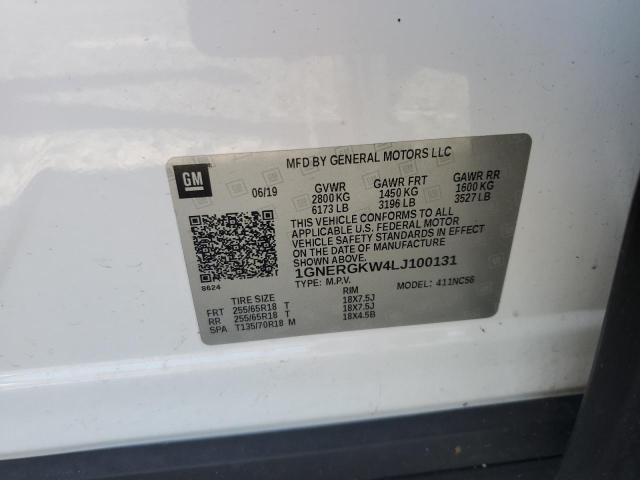 Photo 13 VIN: 1GNERGKW4LJ100131 - CHEVROLET TRAVERSE L 