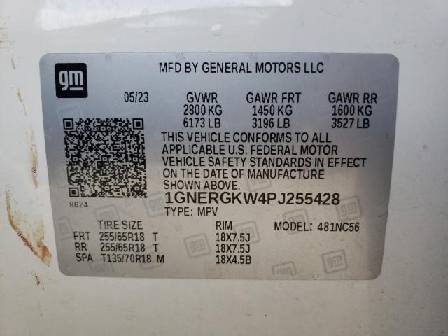 Photo 12 VIN: 1GNERGKW4PJ255428 - CHEVROLET TRAVERSE L 