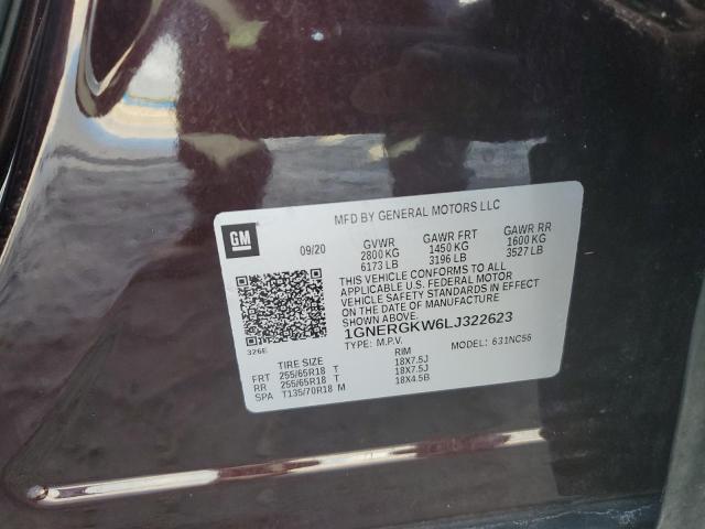 Photo 12 VIN: 1GNERGKW6LJ322623 - CHEVROLET TRAVERSE L 