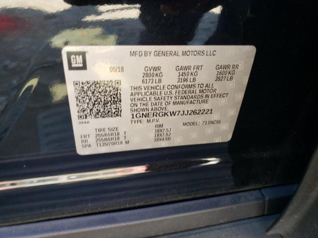 Photo 12 VIN: 1GNERGKW7JJ262221 - CHEVROLET TRAVERSE 