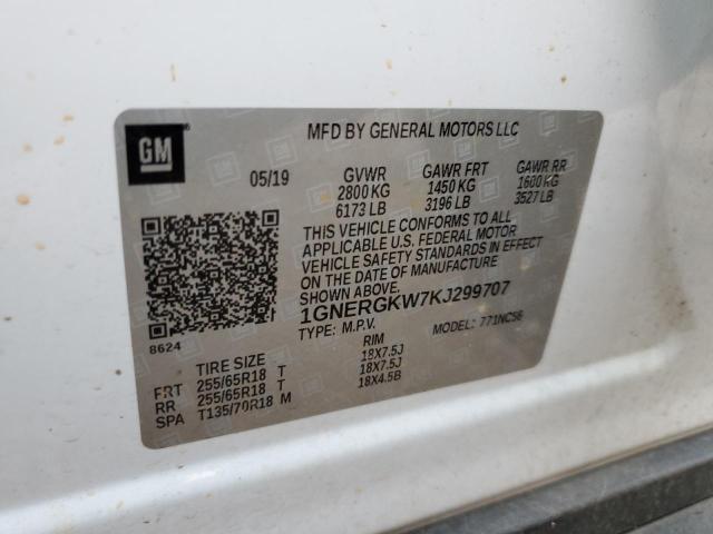 Photo 12 VIN: 1GNERGKW7KJ299707 - CHEVROLET TRAVERSE L 