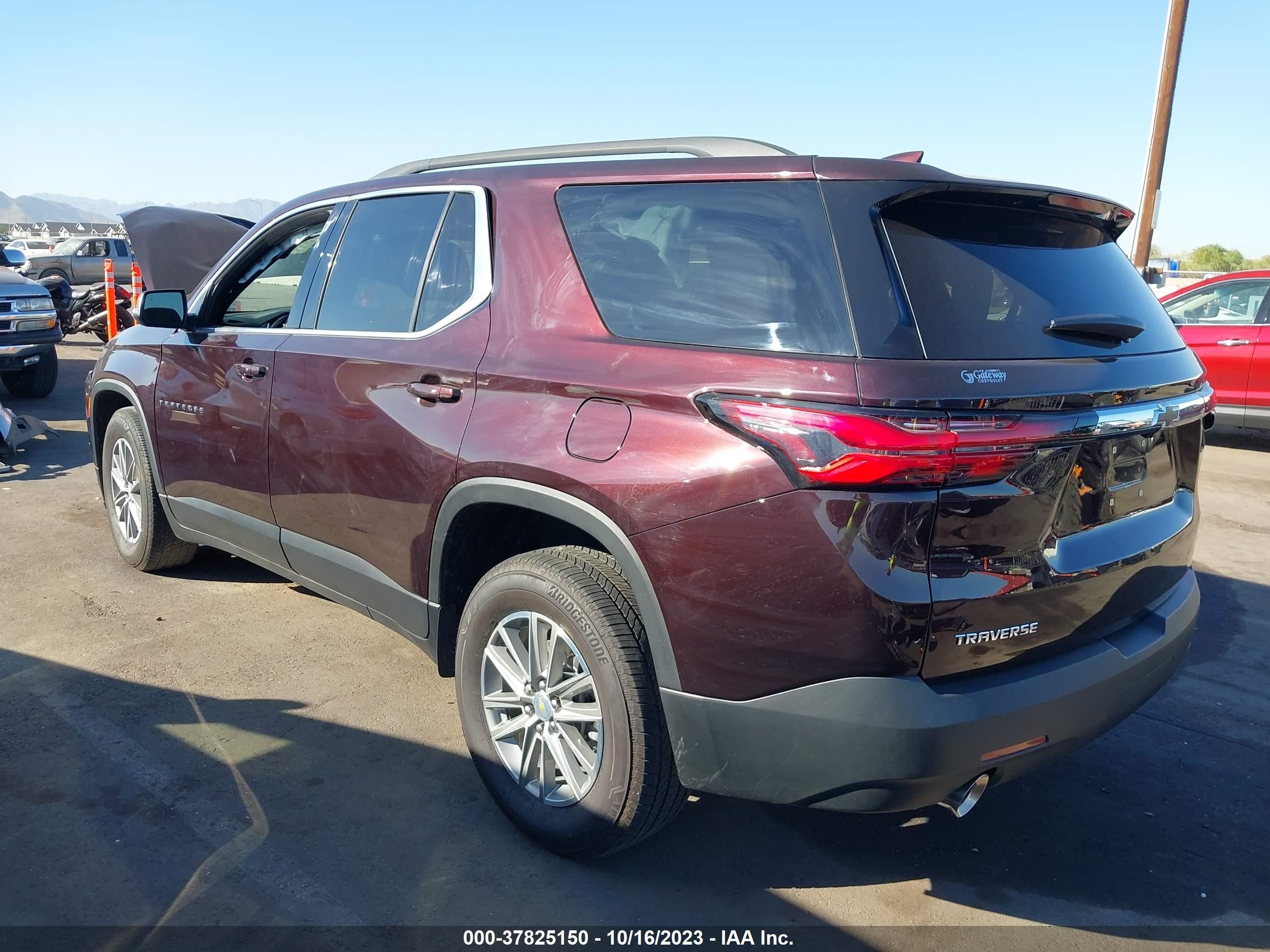 Photo 2 VIN: 1GNERGKW9PJ254680 - CHEVROLET TRAVERSE 