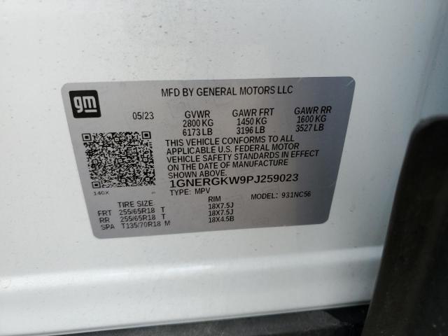 Photo 12 VIN: 1GNERGKW9PJ259023 - CHEVROLET TRAVERSE 