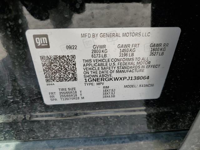 Photo 12 VIN: 1GNERGKWXPJ138064 - CHEVROLET TRAVERSE L 