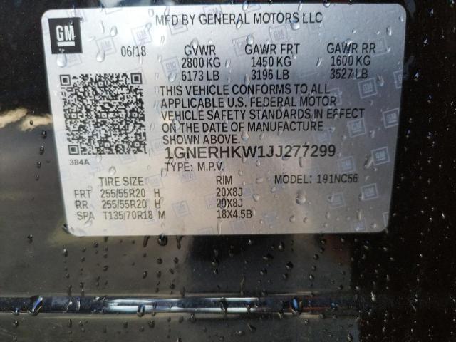 Photo 9 VIN: 1GNERHKW1JJ277299 - CHEVROLET TRAVERSE L 