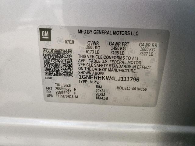 Photo 12 VIN: 1GNERHKW4LJ111796 - CHEVROLET TRAVERSE 