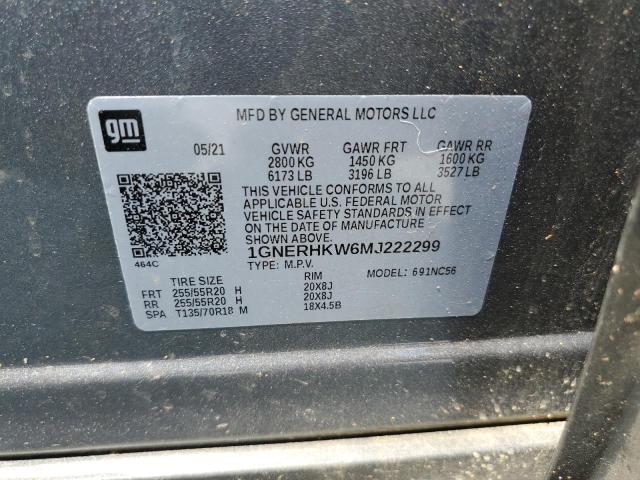 Photo 12 VIN: 1GNERHKW6MJ222299 - CHEVROLET TRAVERSE L 