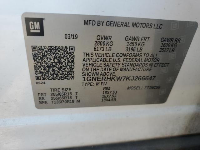 Photo 13 VIN: 1GNERHKW7KJ266647 - CHEVROLET TRAVERSE L 