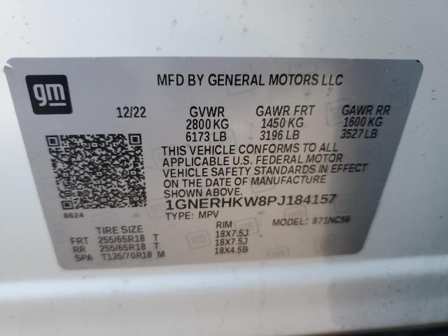 Photo 11 VIN: 1GNERHKW8PJ184157 - CHEVROLET TRAVERSE L 