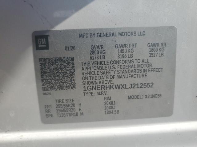 Photo 12 VIN: 1GNERHKWXLJ212552 - CHEVROLET TRAVERSE 