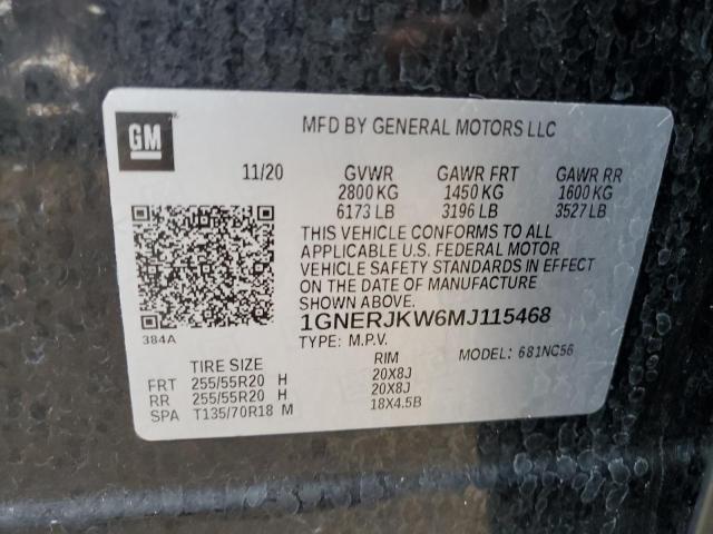 Photo 13 VIN: 1GNERJKW6MJ115468 - CHEVROLET TRAVERSE R 