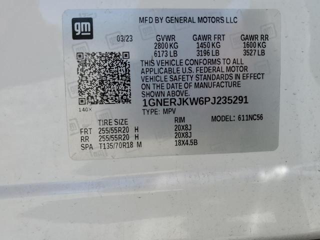 Photo 12 VIN: 1GNERJKW6PJ235291 - CHEVROLET TRAVERSE 