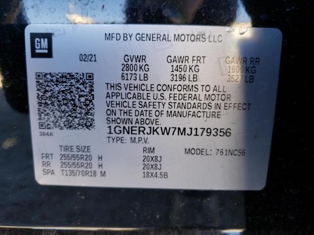 Photo 13 VIN: 1GNERJKW7MJ179356 - CHEVROLET TRAVERSE R 