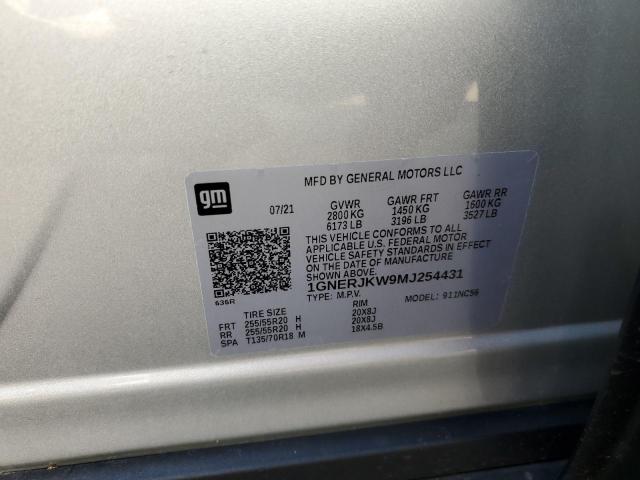 Photo 9 VIN: 1GNERJKW9MJ254431 - CHEVROLET TRAVERSE R 