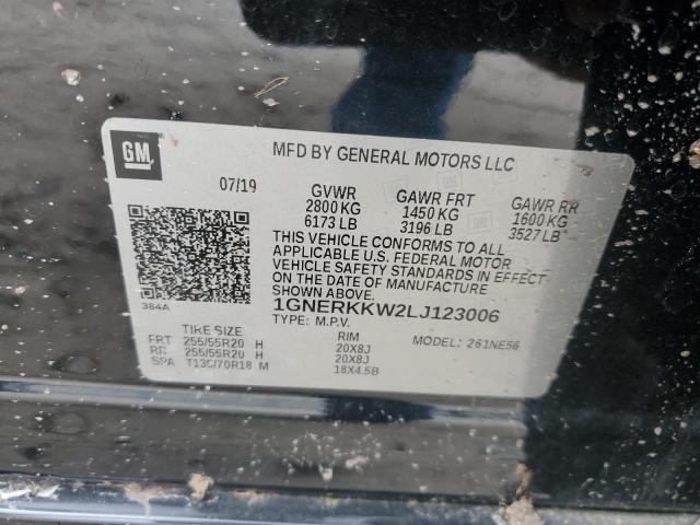 Photo 12 VIN: 1GNERKKW2LJ123006 - CHEVROLET TRAVERSE P 