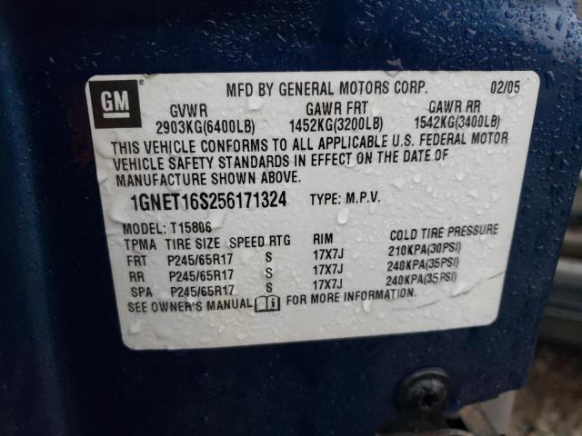 Photo 12 VIN: 1GNET16S256171324 - CHEVROLET TRAILBLAZE 