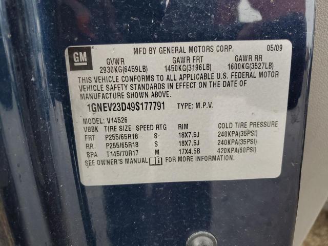 Photo 12 VIN: 1GNEV23D49S177791 - CHEVROLET TRAVERSE 