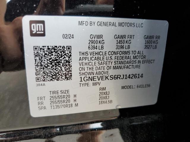 Photo 13 VIN: 1GNEVEKS6RJ142614 - CHEVROLET TRAVERSE L 