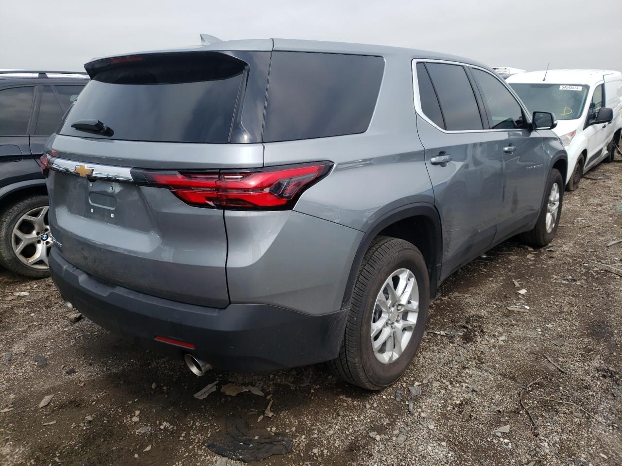 Photo 2 VIN: 1GNEVFKW9PJ327410 - CHEVROLET TRAVERSE 