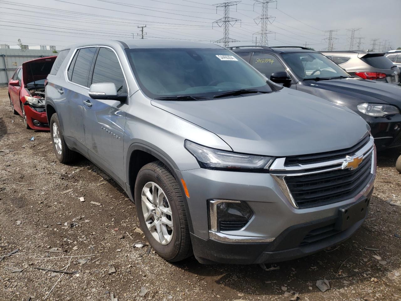 Photo 3 VIN: 1GNEVFKW9PJ327410 - CHEVROLET TRAVERSE 