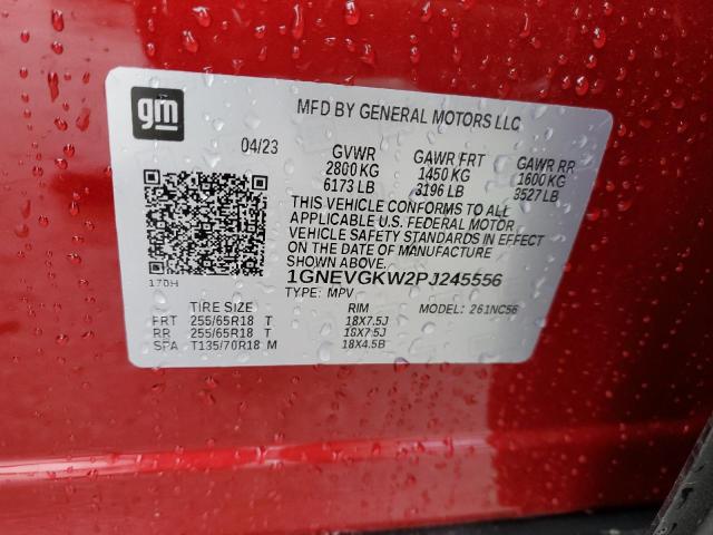 Photo 13 VIN: 1GNEVGKW2PJ245556 - CHEVROLET TRAVERSE L 