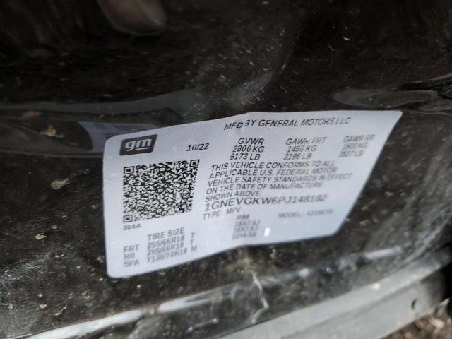 Photo 11 VIN: 1GNEVGKW6PJ148182 - CHEVROLET TRAVERSE 