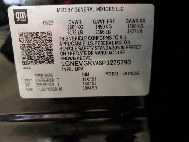 Photo 12 VIN: 1GNEVGKW6PJ275790 - CHEVROLET TRAVERSE L 