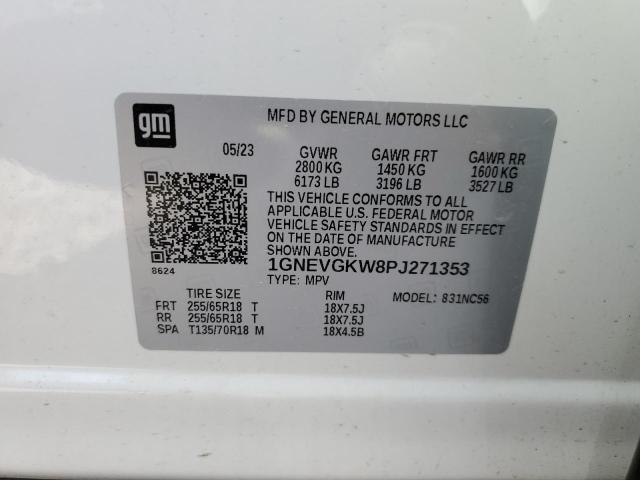 Photo 13 VIN: 1GNEVGKW8PJ271353 - CHEVROLET TRAVERSE 