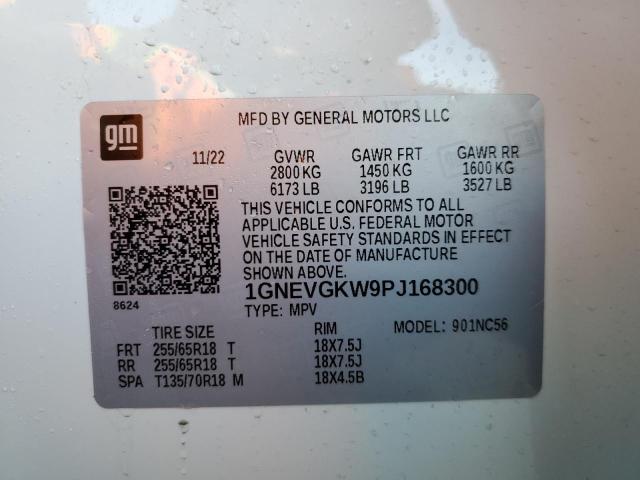 Photo 13 VIN: 1GNEVGKW9PJ168300 - CHEVROLET TRAVERSE L 