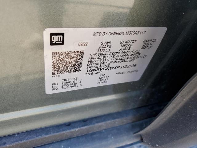 Photo 12 VIN: 1GNEVGKWXPJ132535 - CHEVROLET TRAVERSE 