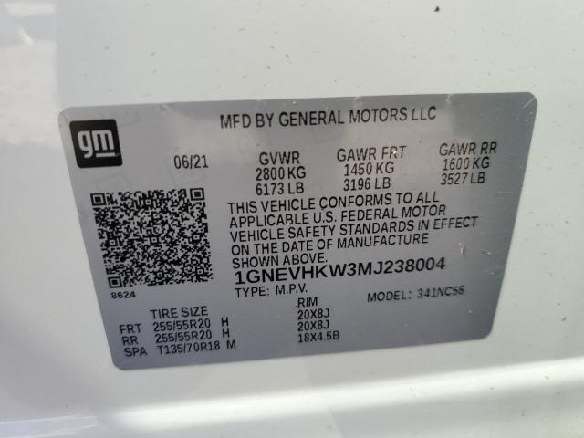 Photo 12 VIN: 1GNEVHKW3MJ238004 - CHEVROLET TRAVERSE L 