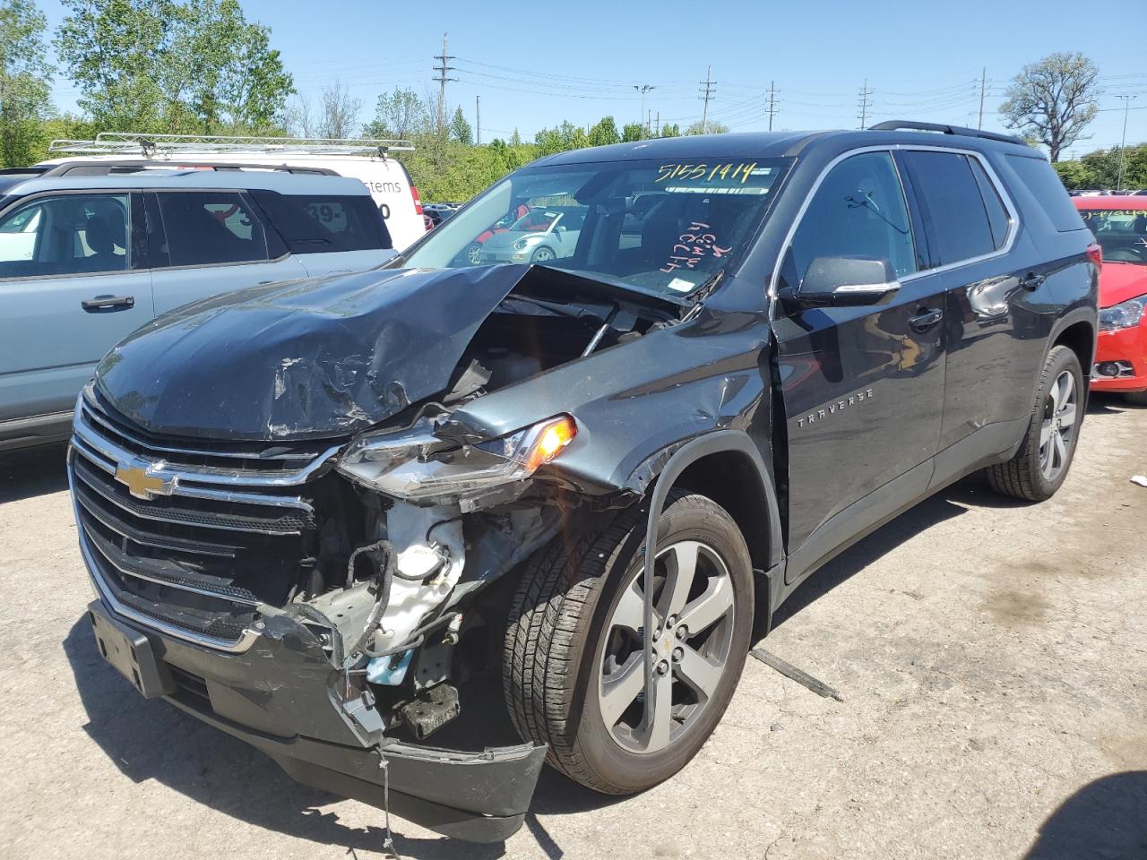 Photo 1 VIN: 1GNEVHKW4KJ296281 - CHEVROLET TRAVERSE 