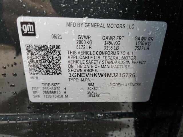 Photo 12 VIN: 1GNEVHKW4MJ215735 - CHEVROLET TRAVERSE L 