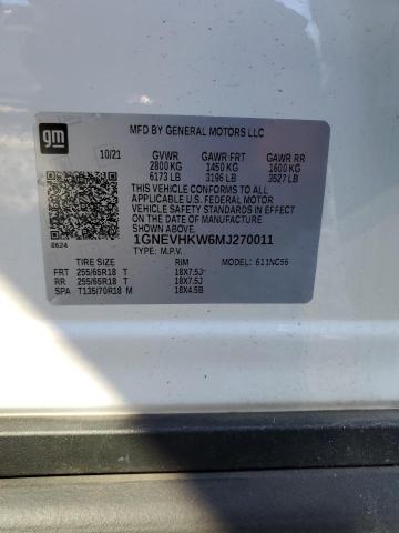 Photo 12 VIN: 1GNEVHKW6MJ270011 - CHEVROLET TRAVERSE 