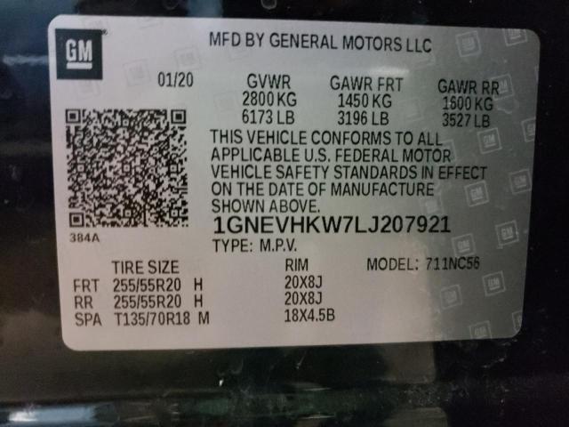 Photo 9 VIN: 1GNEVHKW7LJ207921 - CHEVROLET TRAVERSE L 