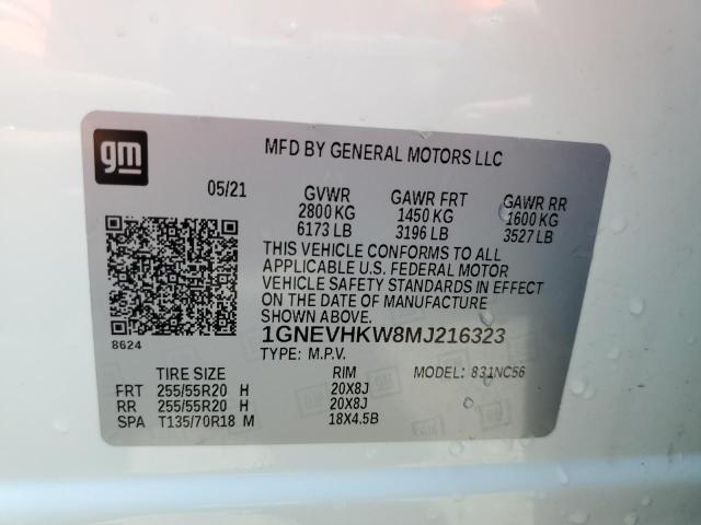 Photo 9 VIN: 1GNEVHKW8MJ216323 - CHEVROLET TRAVERSE L 