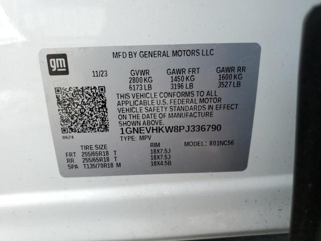 Photo 12 VIN: 1GNEVHKW8PJ336790 - CHEVROLET TRAVERSE L 