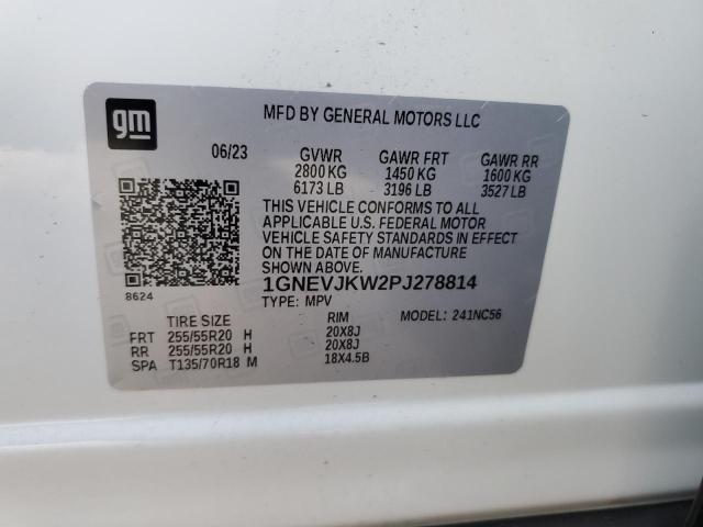 Photo 13 VIN: 1GNEVJKW2PJ278814 - CHEVROLET TRAVERSE 