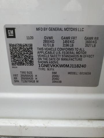 Photo 13 VIN: 1GNEVKKW0MJ118240 - CHEVROLET TRAVERSE P 