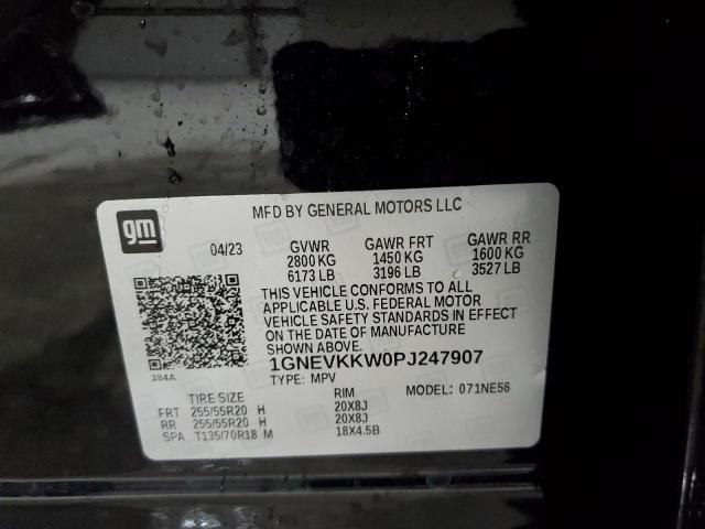 Photo 13 VIN: 1GNEVKKW0PJ247907 - CHEVROLET TRAVERSE P 