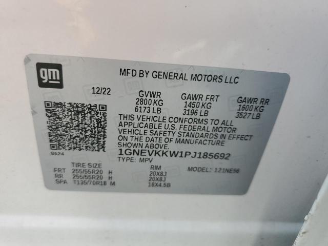 Photo 12 VIN: 1GNEVKKW1PJ185692 - CHEVROLET TRAVERSE P 