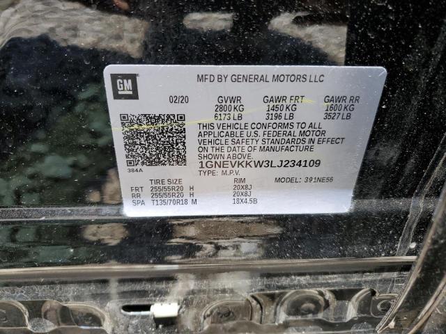 Photo 13 VIN: 1GNEVKKW3LJ234109 - CHEVROLET TRAVERSE 