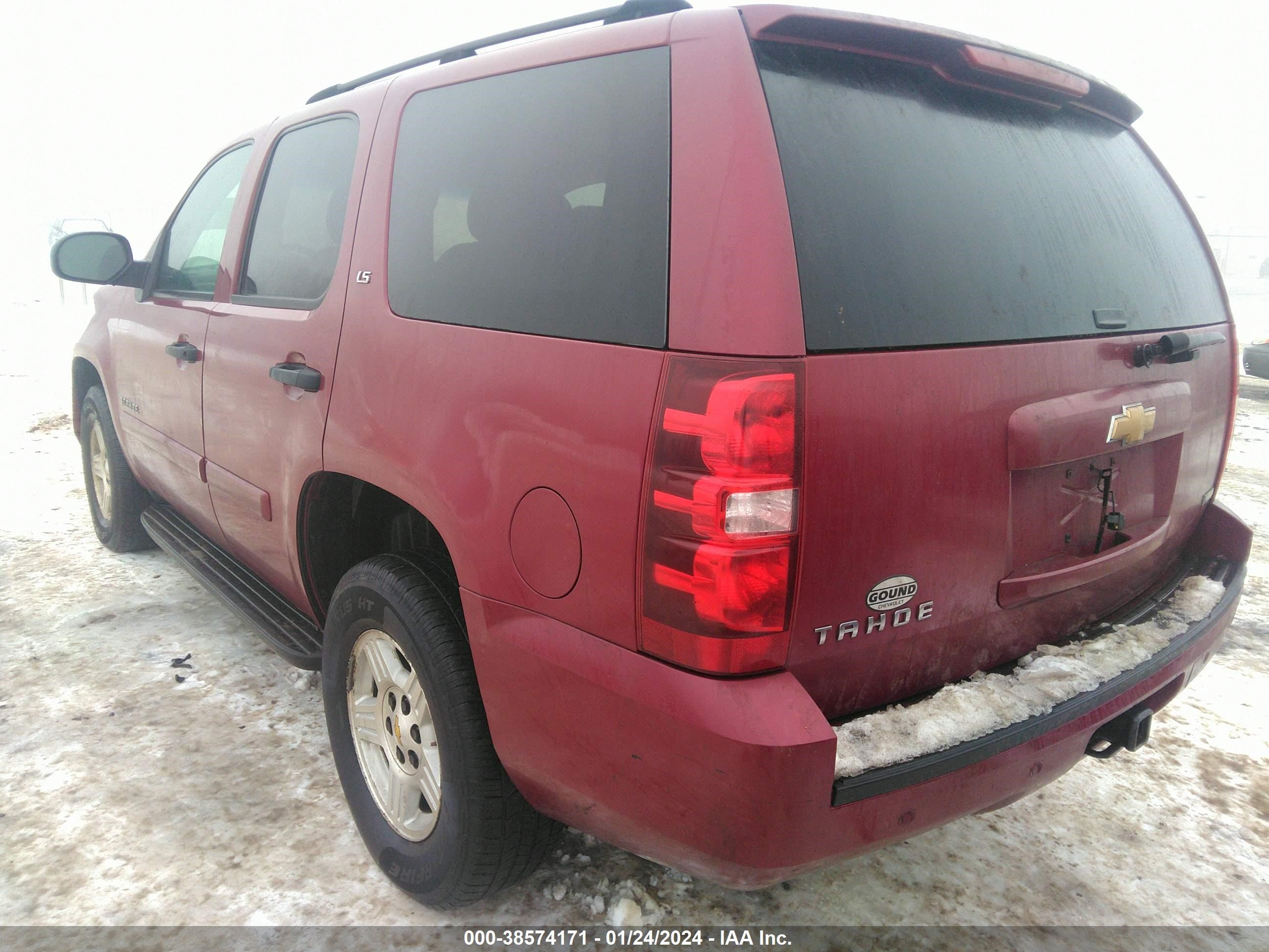 Photo 2 VIN: 1GNFC13027R257922 - CHEVROLET TAHOE 