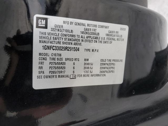 Photo 12 VIN: 1GNFC33029R291504 - CHEVROLET TAHOE 