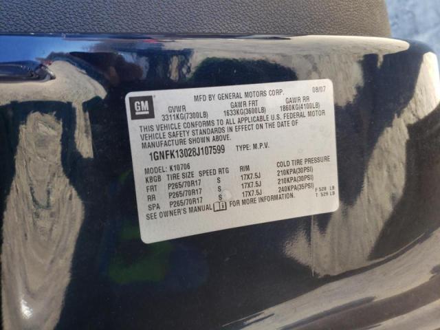 Photo 9 VIN: 1GNFK13028J107599 - CHEVROLET TAHOE K150 