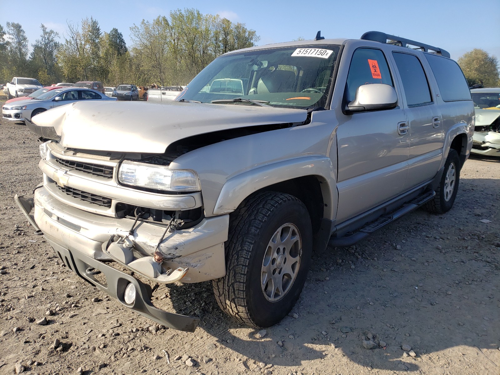 Photo 1 VIN: 1GNFK16Z06J158820 - CHEVROLET SUBURBAN K 